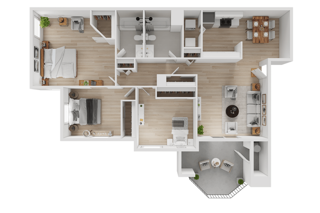 C1 165 floor plan