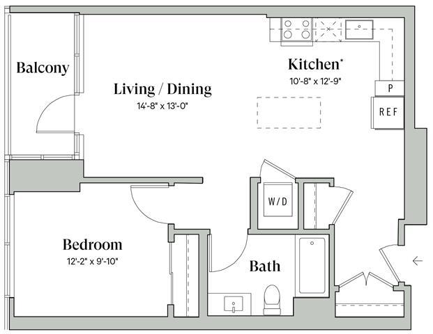 B8 0613 floor plan