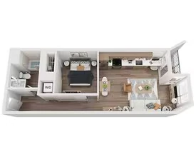 Unit 421 421 floor plan