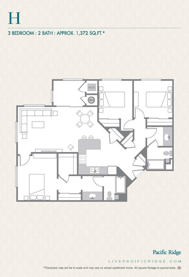 H floor plan
