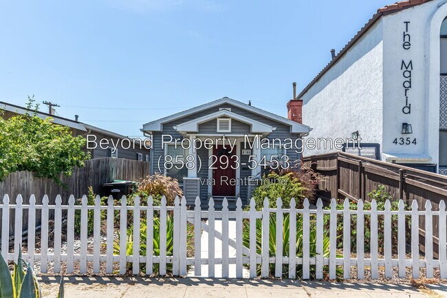 4346 38th St San Diego, CA 92105