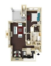 1x1-856 61-117 floor plan