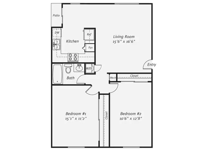 B1-830 032-8065 floor plan