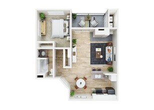 A1 3-205 3-205 floor plan