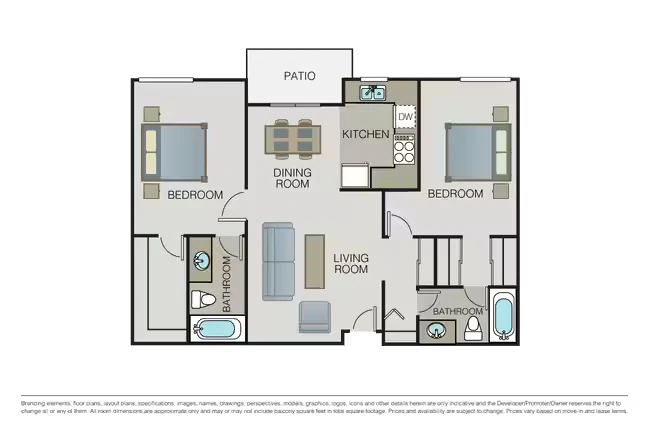 Plan 2A C314 floor plan