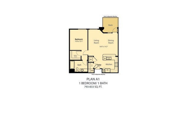 Plan A1 102 floor plan