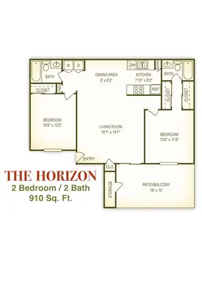Horizon floor plan