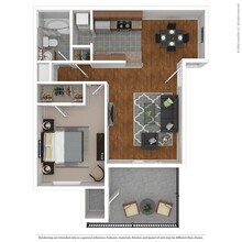 Plan A 1043 floor plan