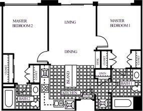 Residence B1 602 floor plan
