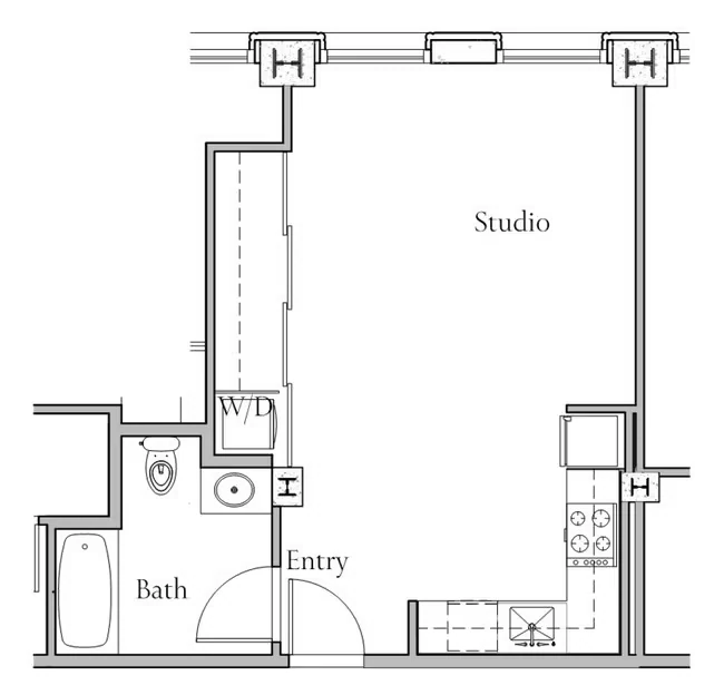 Floorplan B 0602 floor plan