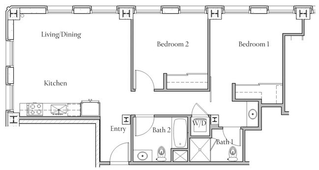 Floorplan A 0401 floor plan