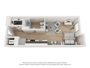 Studio • 1 Bath 2239 floor plan
