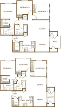Three Bedroom A 4212 floor plan