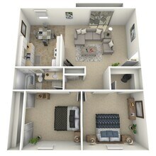Plan C 128 floor plan