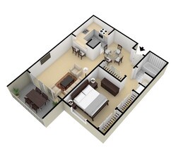 A floor plan