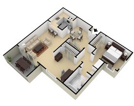 C floor plan