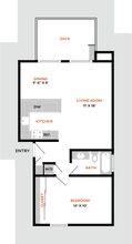 Unit 0211W 0211W floor plan