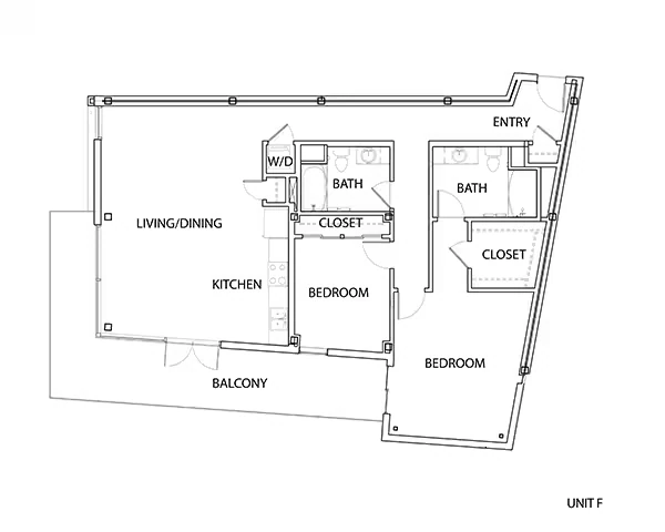 F 407 floor plan