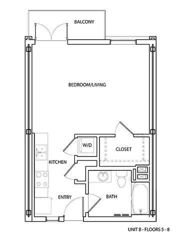 B1 502 floor plan