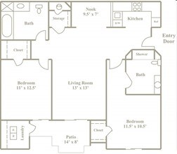 Plan C 2833 floor plan