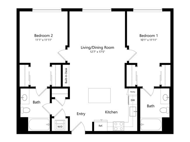 2X2 C 514 floor plan