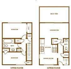 1 Bedroom 1 Bath 01 floor plan