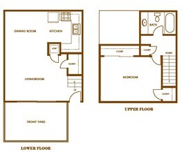 2 Bedroom 1.5 Bath 04 floor plan