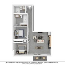 2x2 C E502 floor plan
