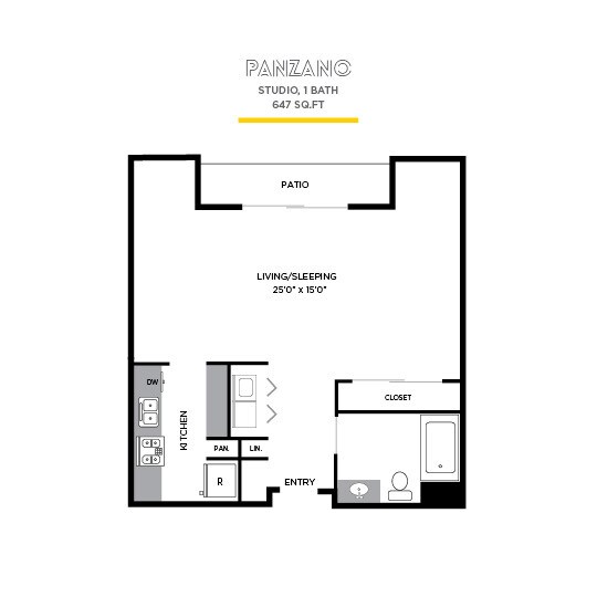 Panzano floor plan