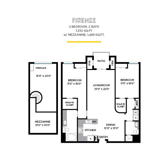 Firenze floor plan