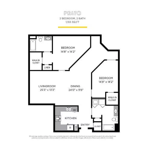 Prato floor plan