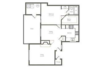 A1 - Signature E305 floor plan