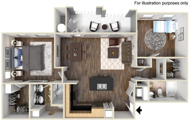 40b 2x2 02-307 floor plan