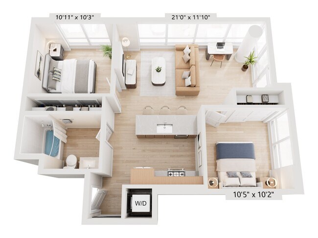 B1 707 floor plan