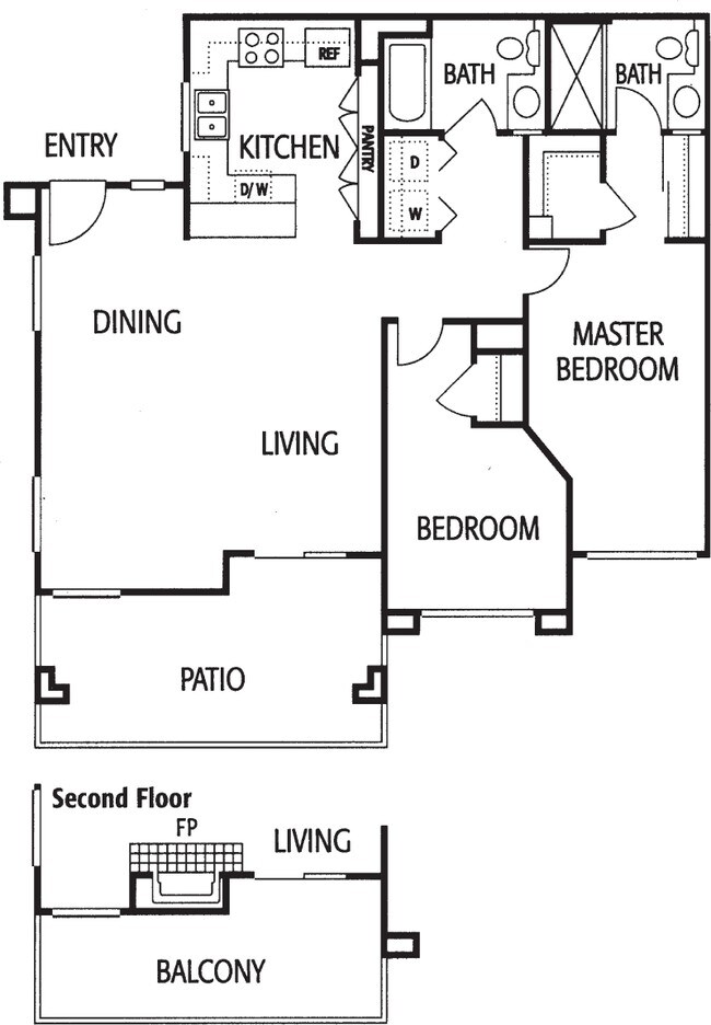 Brentwood 628-2602 floor plan