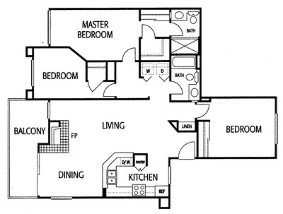 Del Mar 646-608 floor plan