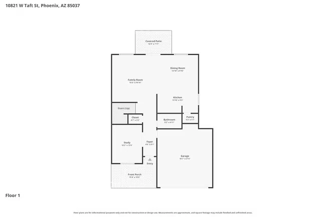 10821 W Taft St Phoenix, AZ 85037 photo 2
