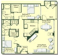 2x2-1208 3306 floor plan