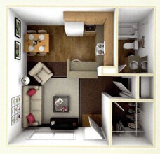 Studio floor plan