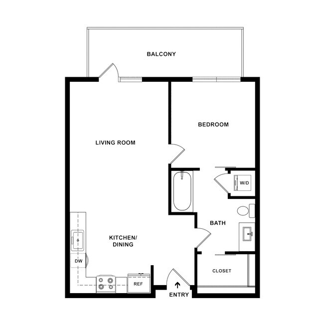 A6 - The Harvey 1-403 floor plan