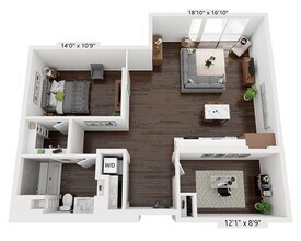 Unit 401 401 floor plan