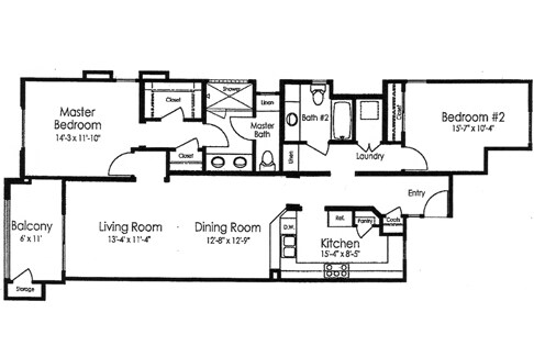 Plan H1 floor plan