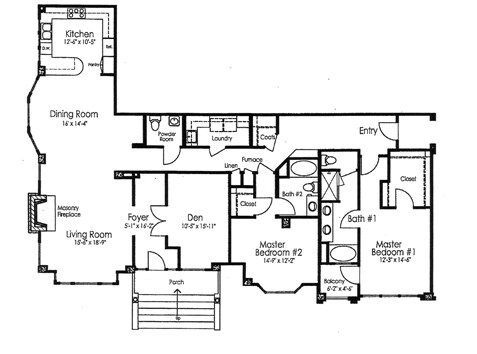 Plan B floor plan