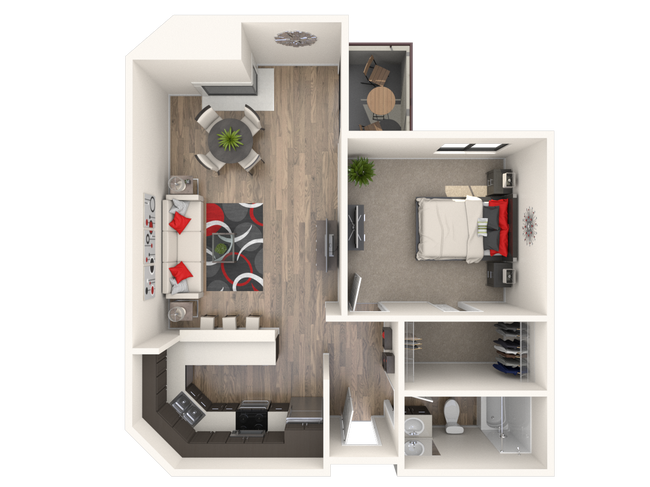 Plan E C209 floor plan