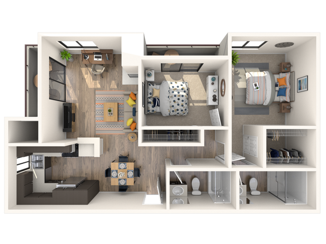 Plan A C313 floor plan