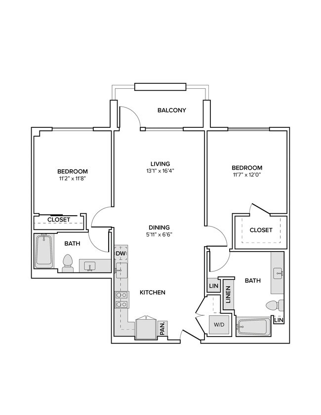 B03 1-1307 floor plan