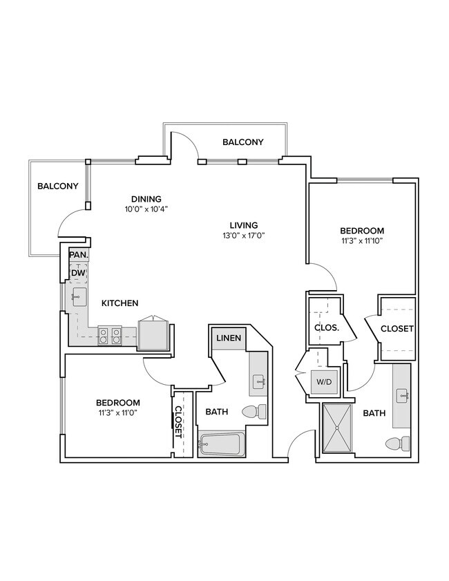 B06 1-1309 floor plan