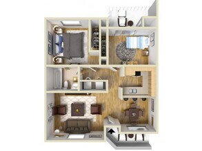 2x1 Platinum 8021 floor plan