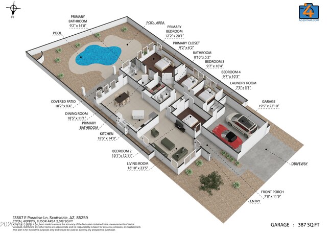 13867 E Paradise Ln photo 3