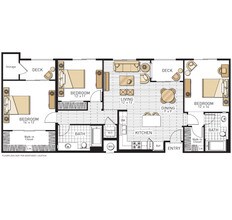 Mirada - Three Bedrooms 1126 floor plan